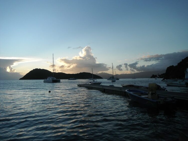Baie de Terre-de-Haut aux Saintes
